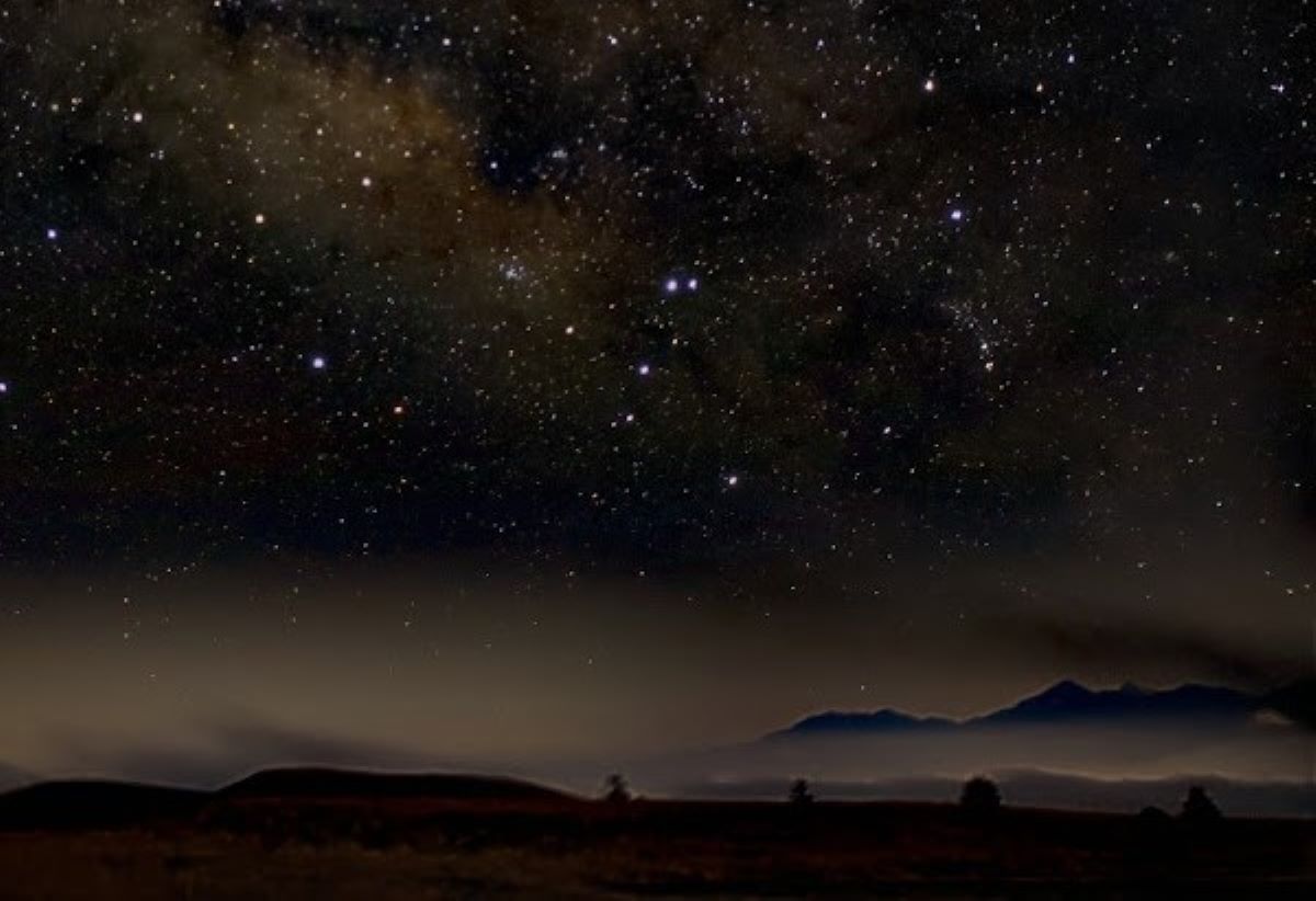 霧ヶ峰高原の天の川